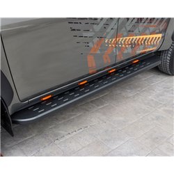 Stopnie boczne do Volkswagen VW Amarok I FL 2016-2020 | AB018