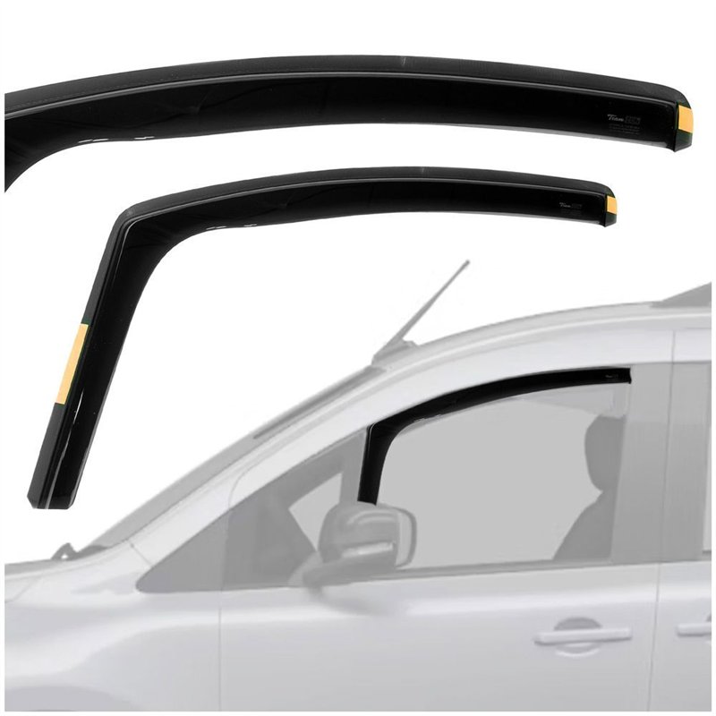Front side window deflectors for Mercedes T-Class W420 2022-2026 Plastic