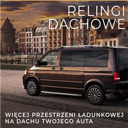 Relingi dachowe Mercedes T-Klasa W420 L1 Standard 2022-2026 Alu