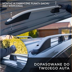 Relingi dachowe Mercedes T-Klasa W420 L1 Standard 2022-2026 Alu