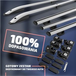 Relingi dachowe w komplecie z belkami poprzecznymi Mercedes T-Klasa W420