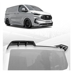 Roof spoiler for Ford Transit Custom II (V710) 2023- | Black PUR Piano