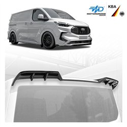 Roof spoiler for Ford Transit Custom II (V710) 2023- | Black PUR Piano