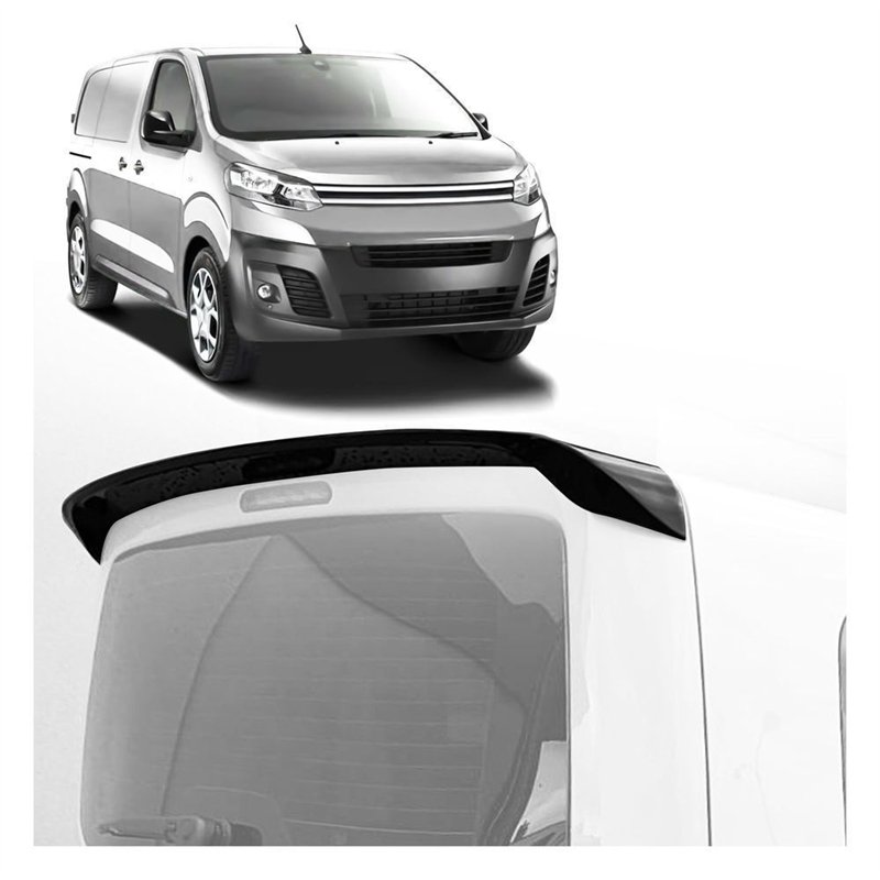 Spojler dachowy do Citroen Dispatch III (V) 2016- | Czarny PUR