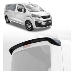 Spojler dachowy do Peugeot e-Traveller I (V) 2020- | Czarny PUR