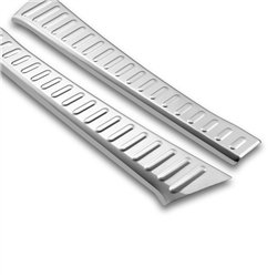 Inner boot trim for Dacia Sandero Hatchback III DJF/BJI 2021- Chrome steel