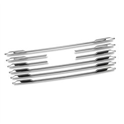 Front grille trim for Ford Transit Courier II (V769) 2023- | Chrome steel