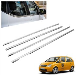 Listwy pod szyby boczne do Opel Meriva A (X01) 2003-2010 | stal