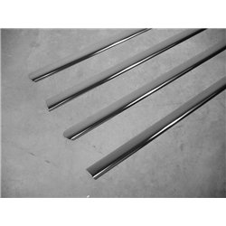 Lower side window trims for Mercedes M-Class W164 2005-2011 steel