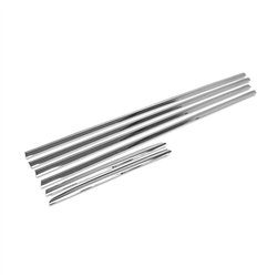 Listwy pod szyby boczne Toyota Land Cruiser Prado IV J150 2009-2024 stal