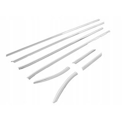 Listwy pod szyby boczne SEAT Leon Hatchback I 5D 1999-2007 | stal