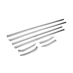 Listwy pod szyby boczne Ford Fiesta Hatchback VII Mk6 B299/B409 CB1/CCN