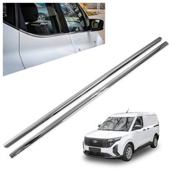 Listwy pod szyby boczne Ford E-Transit Courier II (V769) 2023- | stal