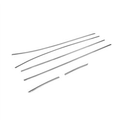 Listwy pod szyby boczne do Hyundai ix35 I 2010-2018 stal