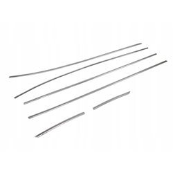 Listwy pod szyby boczne do Hyundai ix35 I 2010-2018 stal
