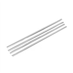 Lower side window trims for Toyota RAV4 III XA30 PRE-FL 2006-2010 steel