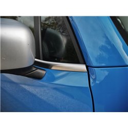 Lower side window trims for Jeep Renegade I (BU) 2014- | Silver steel