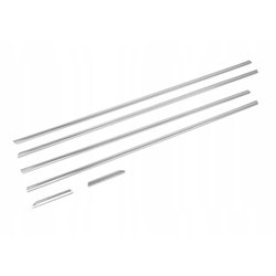 Listwy pod szyby boczne Volkswagen VW Jetta Sedan IV VA3 162 4D 2011-201
