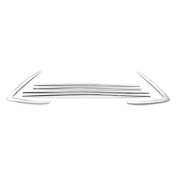 Lower side window trims for Skoda Kamiq I (NW) 2019- | Chrome steel