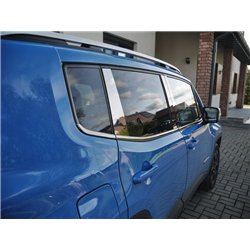 Listwy pod szyby boczne do Jeep Renegade I (BU) 2014- | stal