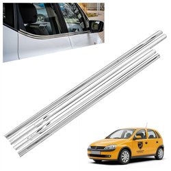 Listwy pod szyby boczne Opel Corsa Hatchback 5D 2000-2006 | stal