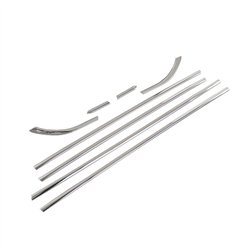 Listwy pod szyby boczne Ford Mondeo Sedan V 4D 2014-2021 | stal