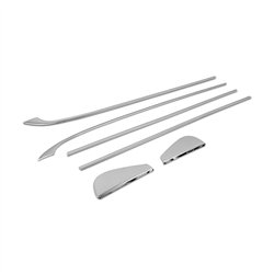 Listwy pod szyby boczne Renault Megane Hatchback III BZ 5D 2008-2015 sta