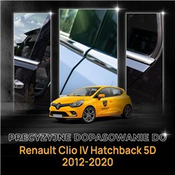 Listwy pod szyby boczne Renault Clio Hatchback IV BH X98 5D 2012-2020 st