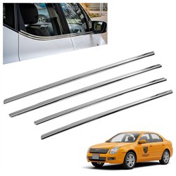 Listwy pod szyby boczne do Ford Fusion I (JU2) 2002-2012 | stal