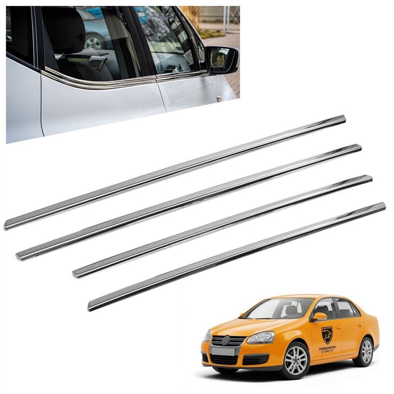 Listwy pod szyby boczne Volkswagen VW Jetta Sedan III 1K5/1KM 4D 2005-20