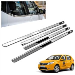 Listwy pod szyby boczne Dacia Sandero Hatchback I B9 X0 BS 2008-2012 sta