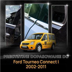 Listwy pod szyby boczne Ford Tourneo Connect I Mk1 P65/P70/P80 2002-2011