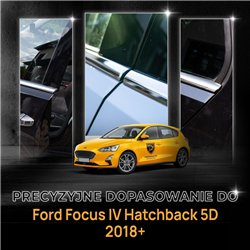 Listwy pod szyby boczne Ford Focus Hatchback IV C519 DEH 5D 2018- stal