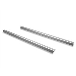 Lower side window trims for Peugeot Expert III (V) 2016- | Chrome steel