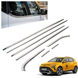 Listwy pod szyby boczne do Hyundai Bayon I (BC3 CUV) 2021- | stal