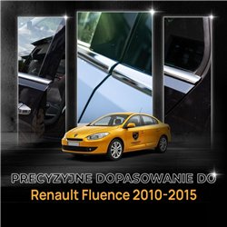 Listwy pod szyby boczne Renault Fluence Sedan I Z L3 X38 4D 2010-2015 st