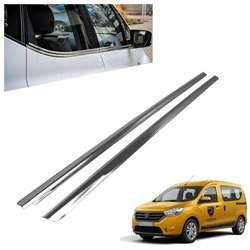 Listwy pod szyby boczne do Dacia Dokker I 2012-2021 stal