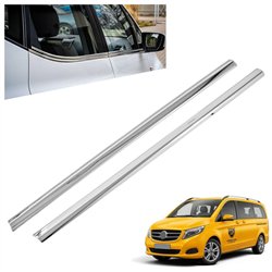 Listwy pod szyby boczne do Mercedes V-Klasa (W447) 2014- | stal