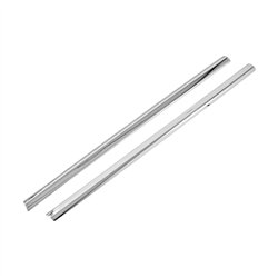 Lower side window trims for Mercedes V-Class (W447) 2014- | Chrome steel