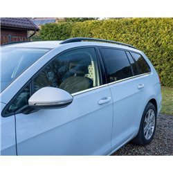 Lower side window trims for Volkswagen VW Golf Variant Station Wagon VII AU