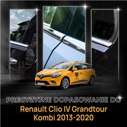 Listwy pod szyby boczne Renault Clio Grandtour Kombi IV KH X98 2013-2020