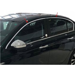 Listwy nad szyby boczne do Fiat Tipo Cross I 2020-2024 | stal