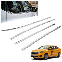 Listwy pod szyby boczne do Renault Taliant Sedan I 2021- | stal