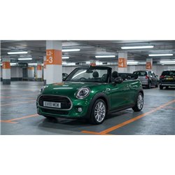 Nakładki na lusterka Mini Hatch Kabriolet III F57 2D 2016-2024 Włókno wę