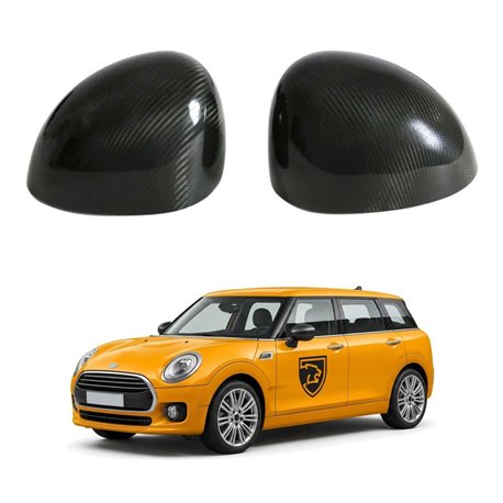 Nakładki na lusterka Mini Clubman Kombi II F54 2015-2024 Włókno węglowe