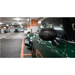 Nakładki na lusterka Mini Hatch Hatchback III F56 3D 2014-2024 Włókno wę