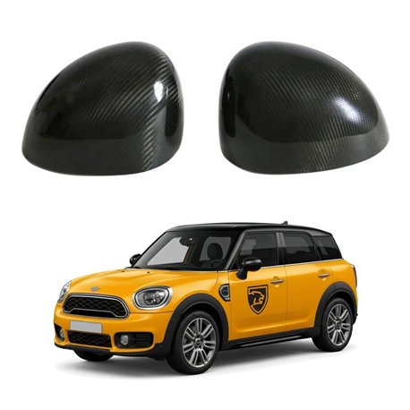 Nakładki na lusterka Mini Countryman II F60 2017-2023 Włókno węglowe Kar