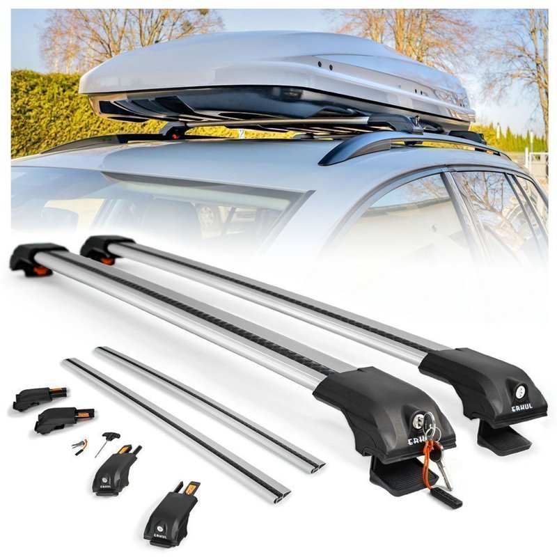 Bagażnik dachowy Renault Trafic II 2001-2014 | Aluminium plastik
