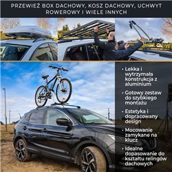 Bagażnik dachowy do Renault Kangoo III 2021- | Aluminium plastik