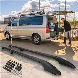 Relingi dachowe dzielone Mercedes Citan W420 LONG 2021- Aluminium plastik